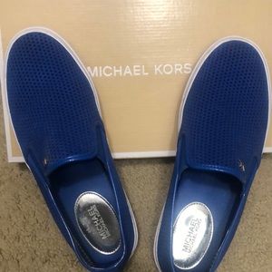 Blue Michael Kors shoes